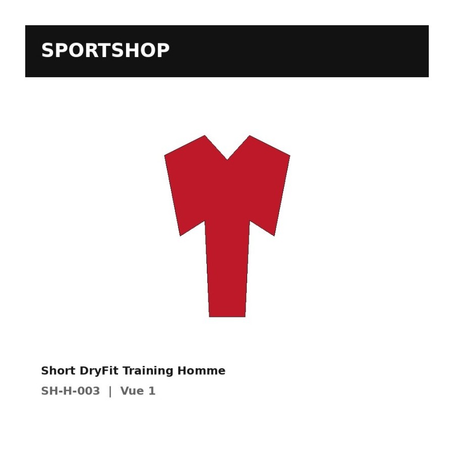 Short DryFit Training Homme