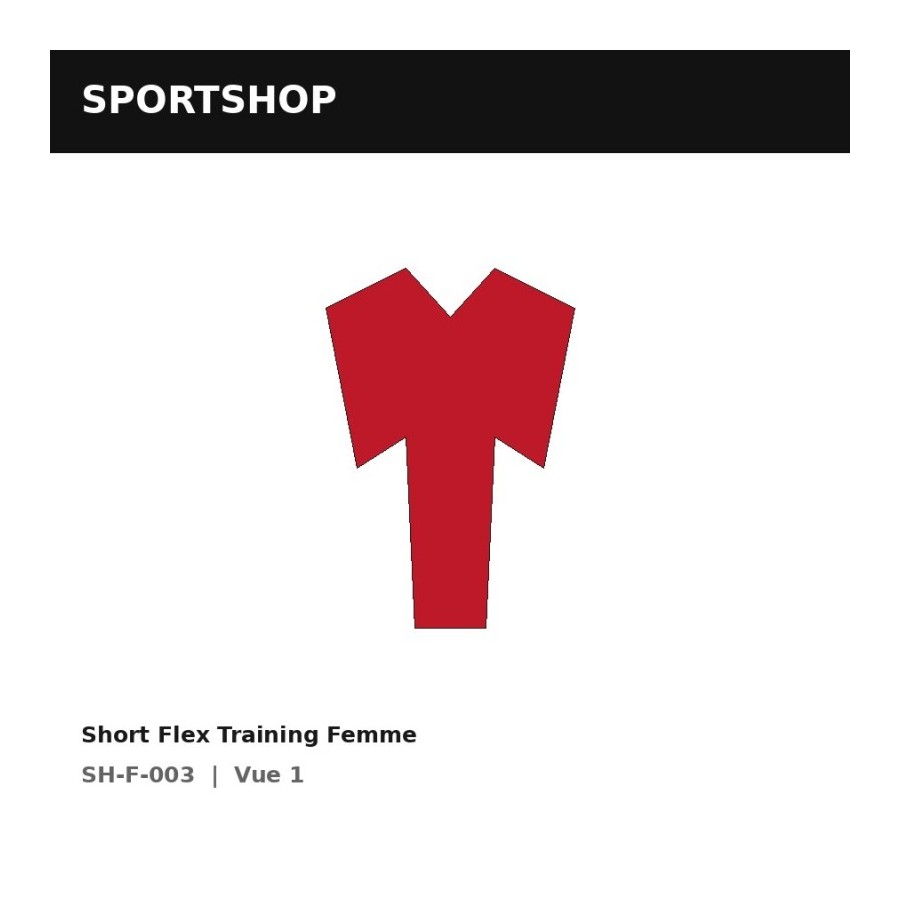 Short Flex Training Femme