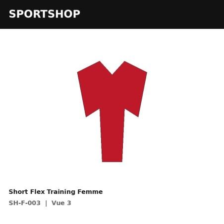 Short Flex Training Femme
