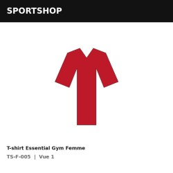 T-shirt Essential Gym Femme