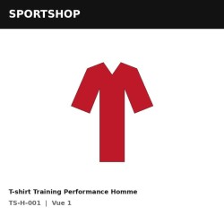 T-shirt Training Performance Homme