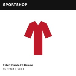 T-shirt Muscle Fit Homme